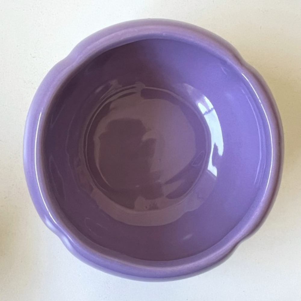 Vintage San Francisco Music Box Co Purple Floral Trinket Box - Picture 7 of 10